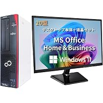 Amazon.co.jp: 【整備済み品】デスクトップPC Dシリーズ586 20型液晶