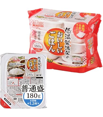 Amazon | アイリスオーヤマ パックご飯 低温製法米のおいしいごはん