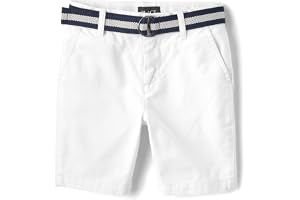 The Children's Place Boys Size Solid Slim Chino Shorts