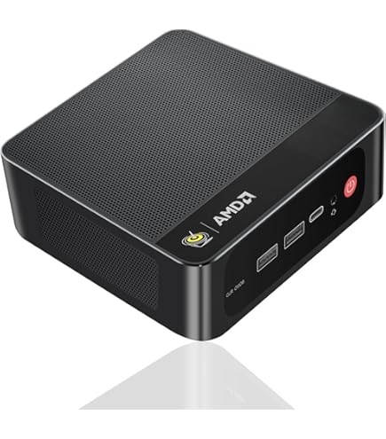 Beelink Mini PC, AMD Ryzen 7 6800H(8C/16T, Up to 4.7GHz), 16GB