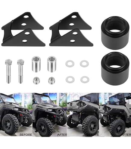 Rear Shocks for Polaris Ranger 400 500 570 800-Mid-Size ETX 7043548 7043886 7043934 7044139