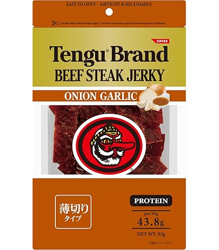 Amazon | テング ビーフジャーキー ホット 93g 5袋セット | テング