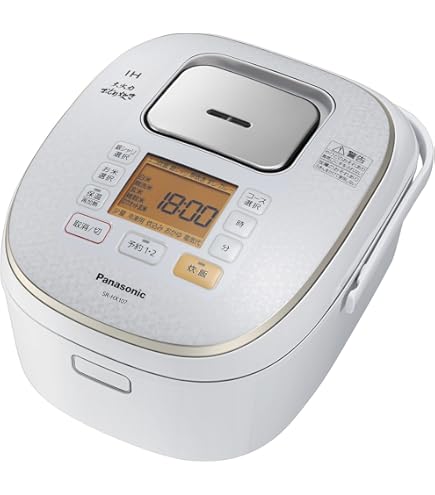 【うらん様】パナソニック　炊飯器　Wおどり炊き　SR-SPA108 5.5合炊 Amazon | パナソニック 炊飯器 5.5合 スチーム&可変圧力IH式 W