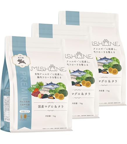 Amazon.co.jp: ミシュワン ドッグフード シニア犬用(国産鶏肉&馬肉)1kg