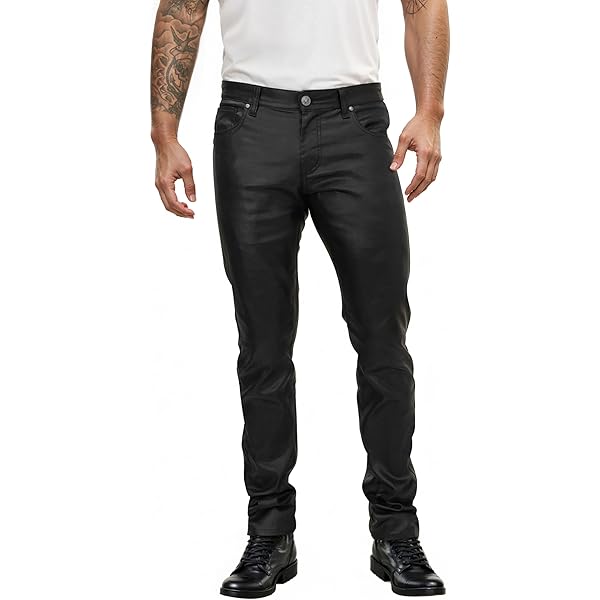 Amazon | ETHANOL メンズ 非常 快適 スリム ストレッチ ニット