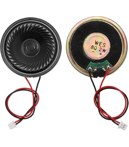 Amazon.co.jp: uxcell 小型スピーカー 直径57mm 8Ω/1W 内蔵マグネット