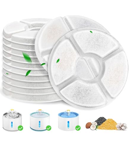 10-Pack Replacement Filters For Solo 2, Solo SE, E Versweet 2S/3/3 Pro – Triple-Layer Carbon & Resin, Includes Pump Sponge