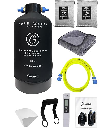 Amazon | AKM 純水器 洗車用 切替式 水道水 純水 10L容量 真鍮制ネジ