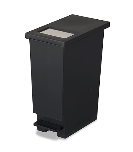 Amazon｜[ケユカ] テレビで紹介 両開きダストボックス LL 42L 黒