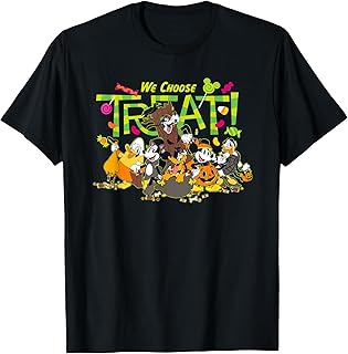 ミッキー＆フレンズ、ピクサーアニメ作品などディズニーのハロウィンT