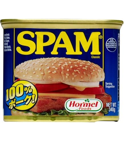 Amazon.co.jp: ホーメル スパム 減塩 340g 1ケース(24缶入) : 食品