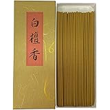 淡路梅薫堂の授与品お香 白檀平箱 30ｇ 天然白檀香木 （びゃくだん） 御供物御線香 お供え物 法事法要 年玉 記念品用 #602