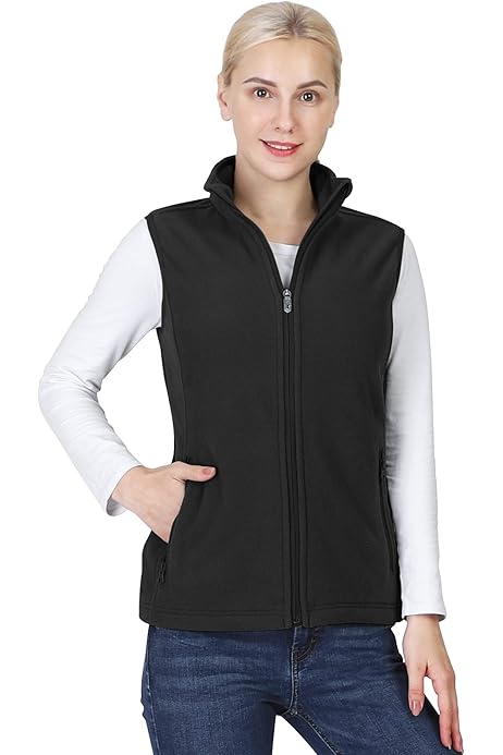 columbia fleece vest women's