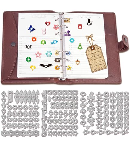 Fustelle In Metallo Elizabeth Craft Designs - Planner Essentials 30-Wave Pocket, 10 Pezzi, Dimensioni 11,9x15,5 Cm