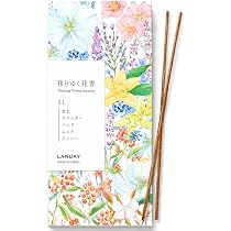 LANDAY お香 線香 移りゆく花香 01 ディープリラックス ラベンダー