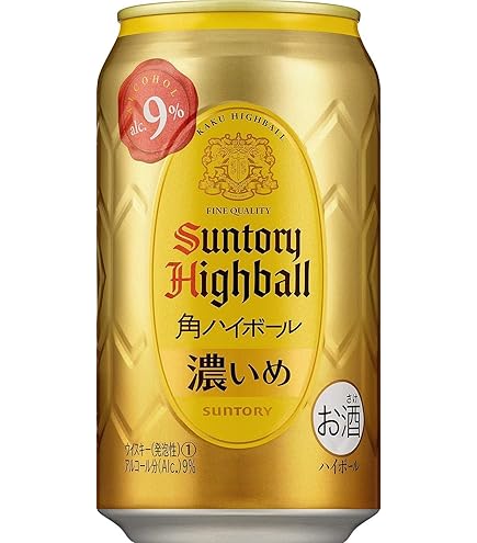 Amazon.co.jp: サントリー 角ハイボール 濃いめ （350ml×24本）×3箱