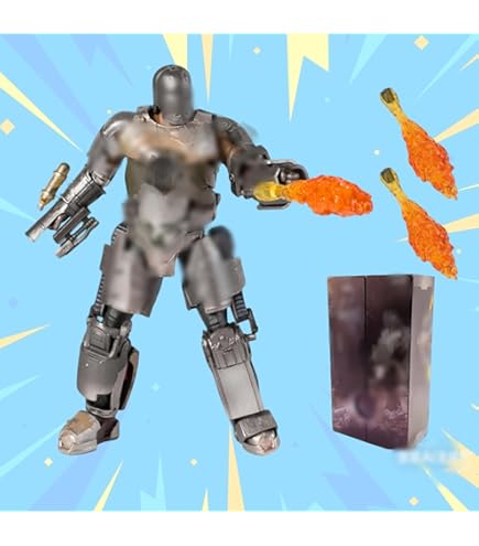 Sen-ti-nel Edit Iron Man #04 War Machine Action Figure : Amazon.sg