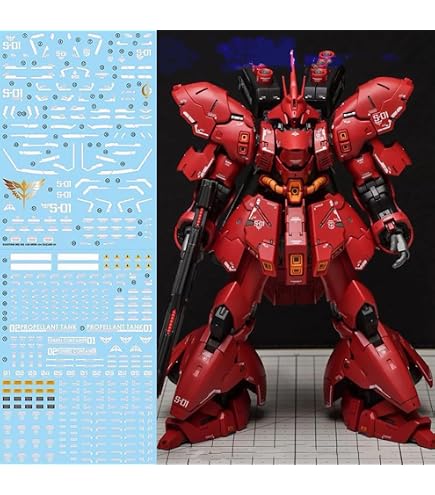 Amazon | RG 1/144 MSN-04サザビー専用水転写式デカール | デカール 通販