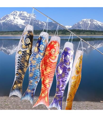 Amazon | 鯉のぼり 金太郎 手描き 高儀 5.4Mセット 堺五月鯉織