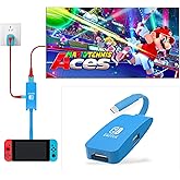 GOPALA for Nintendo Switch Dock, Switch Docking Station, 1080P@60Hz Portable Switch TV Dock, Nintendo Switch Charging Dock Co