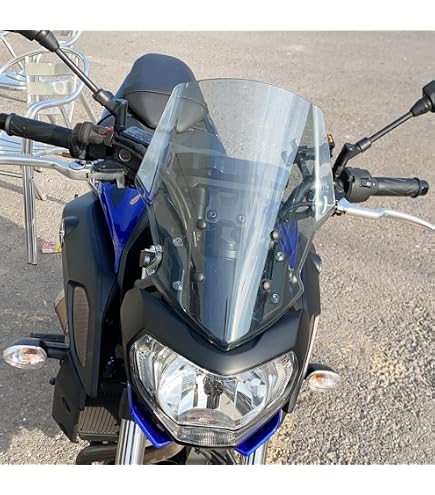 Amazon | Puig 22413H NEW GENERATION TOURING [SMOKE] MT-07 Y-AMT