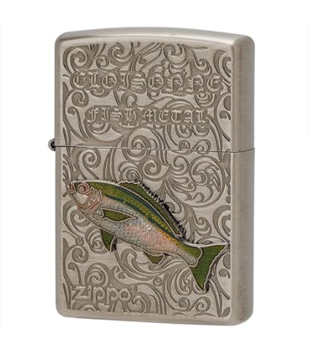 Amazon | ZIPPO(ジッポ) ライター 魚 ヴィンテージフィッシュ 本