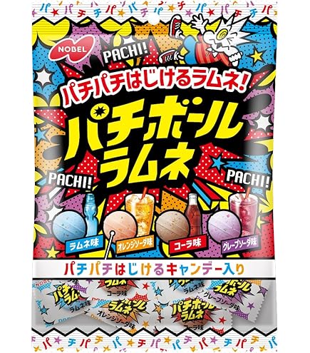 Amazon.co.jp: ノーベル製菓 くちどけまんまるラムネ 80g×6袋 : 食品