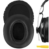 Geekria イヤーパッド互換性 パッド ゼンハイザー Sennheiser Momentum Over-Ear ヘッドホンに対応 パッド イヤー/イヤーカップ (プロテインレザー/ブラック)