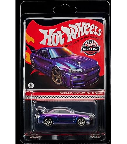 ミニカー Hot Wheels  RLC Pink Editions GT-R BNR34 HWCにてRLC限定のピンクエディションNISSAN SKYLINE GT-R (BNR34