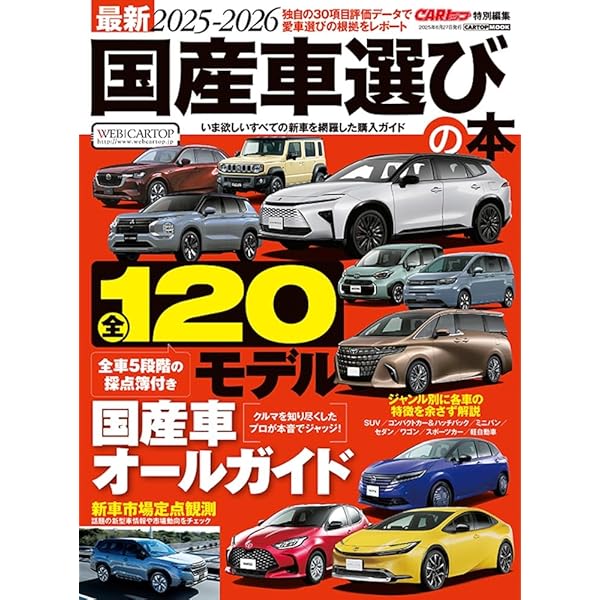 最新2023-2024 国産車選びの本 (CARトップ特別編集) (CARTOP