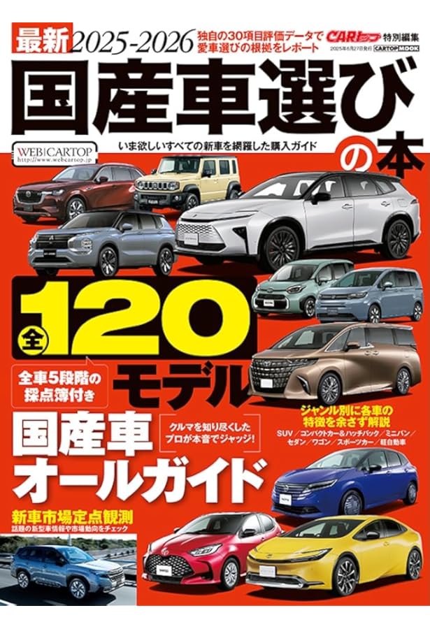 最新2023-2024 国産車選びの本 (CARトップ特別編集) (CARTOP MOOK