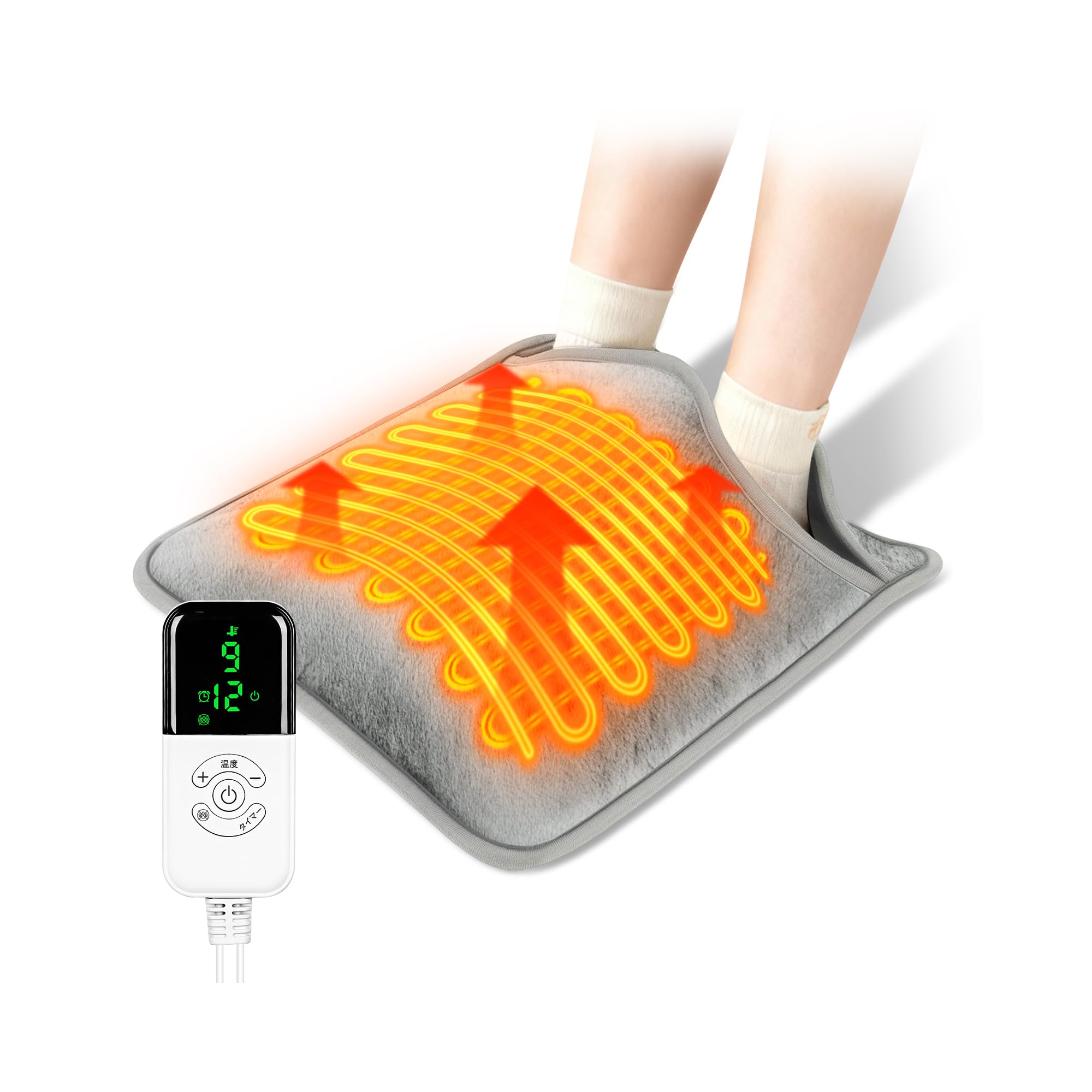 【57%OFF+50%OFF】【1,000円】 Zyvrex 電気足温器 フットウォーマー