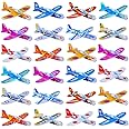 Manmel 50 Pcs Foam Gliders Planes Toys for Kids, Paper Airplane, Party Favors Goodie Bag Stuffers, Outdoor Flying Toys, Bulk 