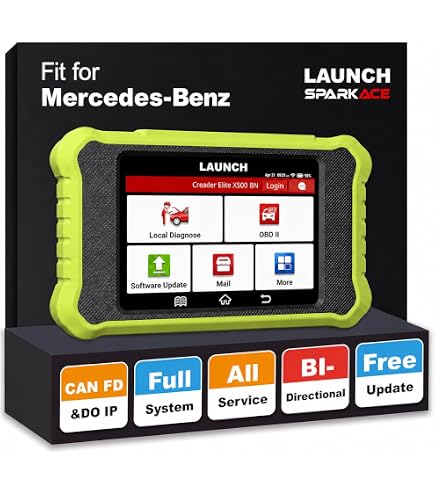 Amazon.co.jp: Launch X431 Creader Elite 2.0 BBA OBD2 カー