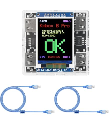 Amazon.co.jp: KMBox NET DropArk, ネットワークマウスとキーボード