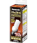 Amazon | パナソニック パルックボールプレミア D15形 クール色 電球60 