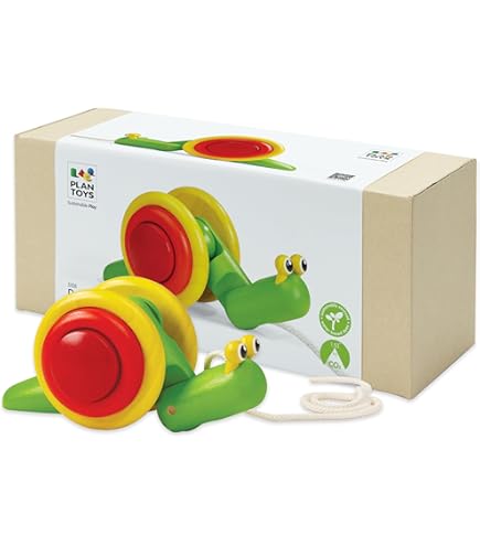 Amazon | PLANTOYS レインボーアリゲーター 1416 | 手押し車・プルトイ