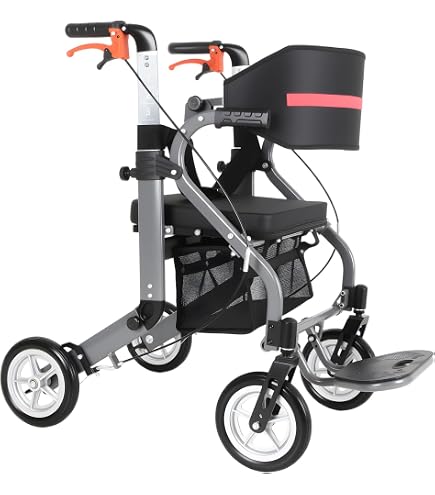 Amazon | HAIBOO 歩行器 軽量 7.8kg シルバーカー 多機能歩行器 手押し