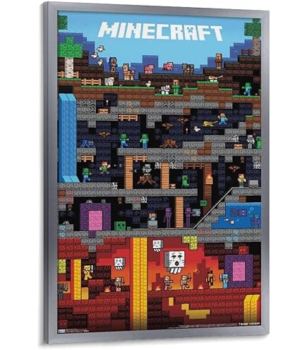 PS4 マインクラフト　非売品ゲームポスター NEW Minecraft -- PlayStation 4 Edition (Sony PlayStation 4