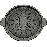 砺波商店 ジンギスカン鍋 熱効率の良い 羽根付 直径15.7cm フッ素加工 アルミ製 日本製 20376 アウトドア キャンプ 直火OK 塗りなおし可能