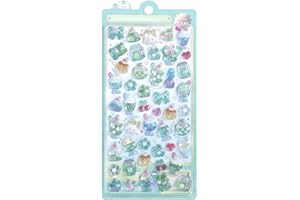 立体シール 3D 透明タイプ 手帳デコ ツヤ感ポップ おしゃれ デコレーション 文房具 コレクション DIY 自粘 防水 ギフト用(BBW-21)