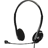 バッファロー BUFFALO 両耳ヘッドバンド式ヘッドセット 4極