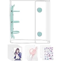 Amazon | GOKEI シール帳 プラバン 透明 A8 ミニ バインダー