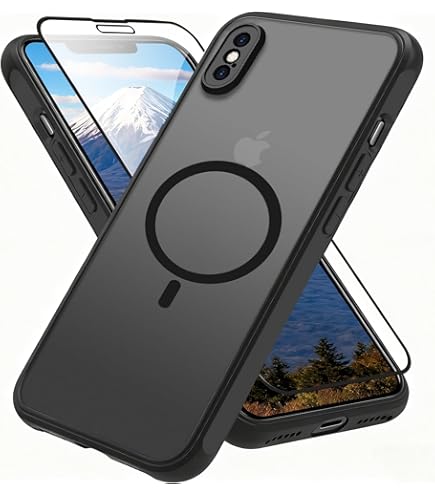Amazon.co.jp: iPhone xs/X ケーススマホカバー マット半透明