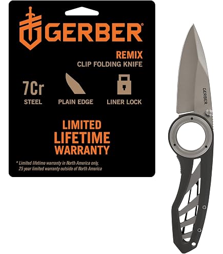 Amazon.co.jp: ガーバー GERBER 22-05842 AR3.00 ハンドル:10cm アルミ 