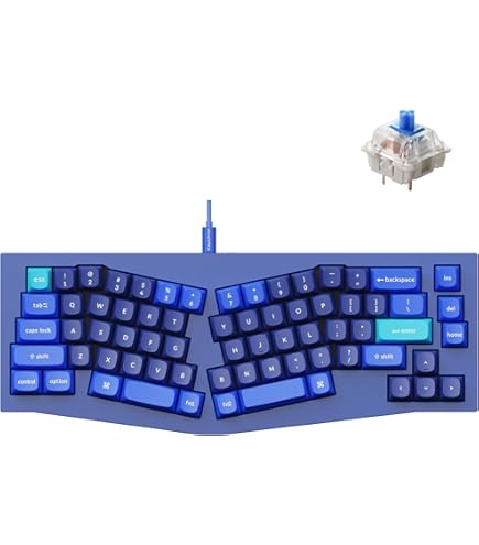 Amazon | Keychron Q8 Alice 65% レイアウトガスケット ホットスワップ