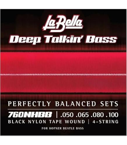 Amazon.co.jp: La Bella 760FHB2/Hofner Beatle Bass/ .039-.096