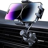 Rorhxia 車用通気口電話マウント [通気口をブロックしない、A/Cの快適さをお楽しみください] ハンズフリー ユニバーサル延長クリップ エアフォンホルダー 車 すべての電話に対応 iPhone Samsung More
