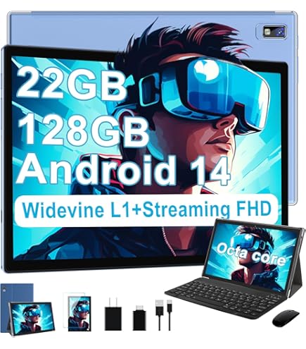 Android タブレット 8GB RAM 128GB ROM Amazon.co.jp: 2023 Tablet 10.1 Inch 2 in 1 Android Tablet