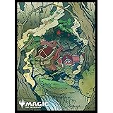 マジック：ザ・ギャザリング プレイヤーズカードスリーブ 『神河：輝ける世界』「浮世絵」土地 《森》 (B) MTGS-221